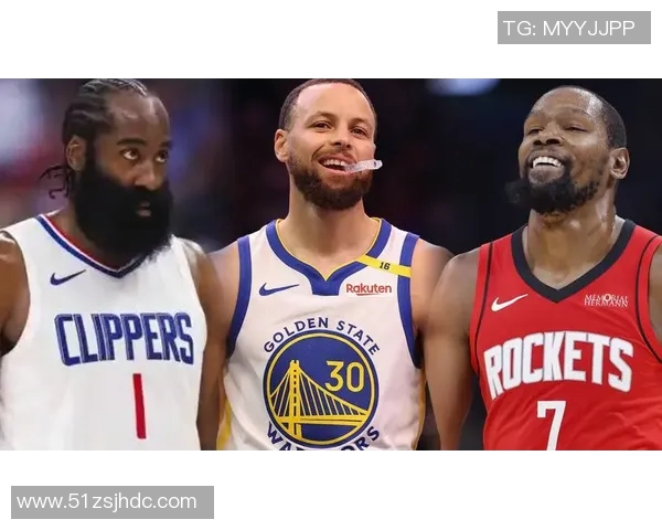 今夕是何年？杜兰特库里哈登场均得分皆25+ 真实命中率均60%+